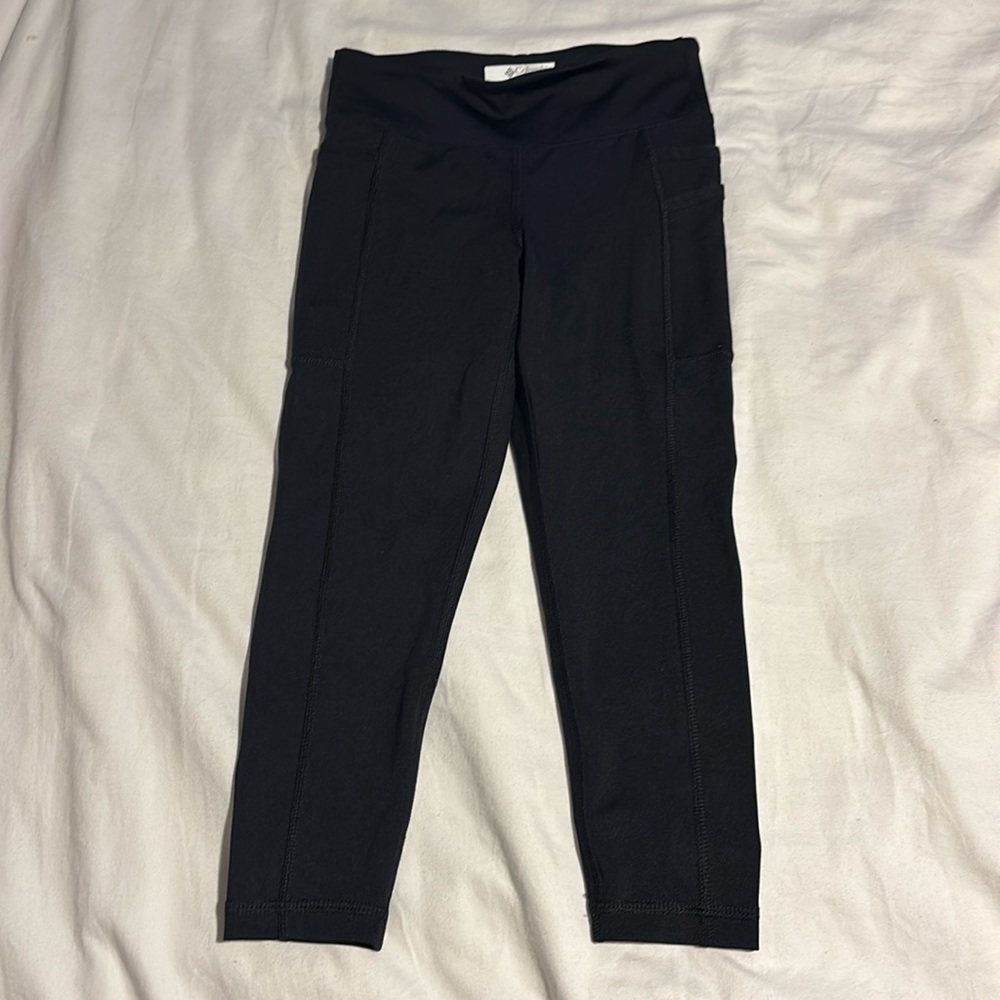 Kids black Columbia leggings